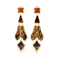 Original Burberry Regal Butterly Resin And Gold-plated Drop Earrings