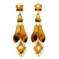 Original Burberry Resin And Gold-plated Regal Butterly Drop Earrings