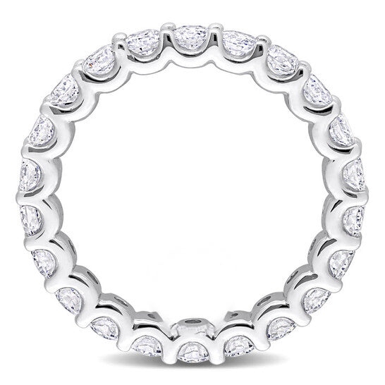 Original Created Forever 2 1/5 CT TGW Lab Created Diamond Eternity Band in 14k White Gold