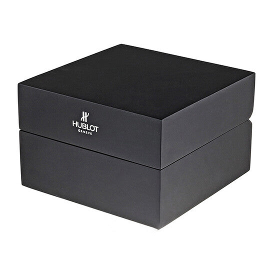 Original Hublot Big Bang Black Dial Diamond Black Rubber Ladies Watch 361.SX.1270.RX.1104