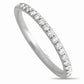 Original LB Exclusive 14K White Gold 0.65ct Diamond Eternity Band Ring