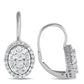 Original LB Exclusive 14K White Gold 0.75ct Diamond Drop Earrings