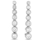 Original LB Exclusive 14K White Gold 1.0ct Diamond Drop Earrings