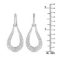 Original LB Exclusive 18K White Gold 1.65ct Diamond Drop Earrings