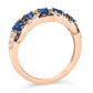 Original Le Vian  Blueberry Sapphire Ring set in 14K Strawberry Gold