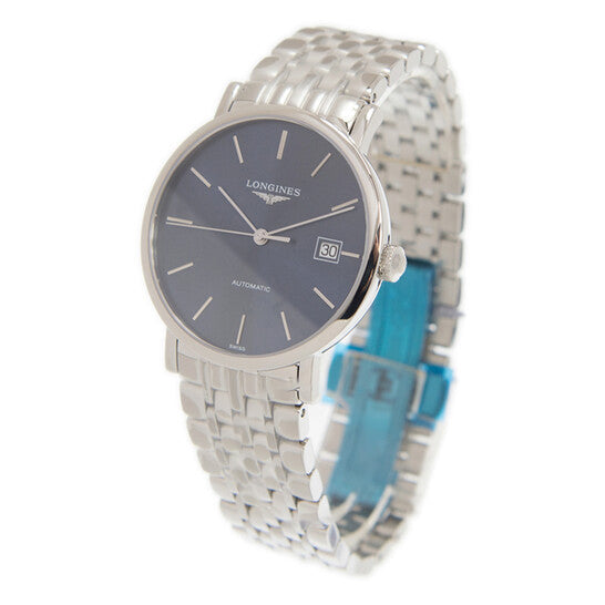 Original Longines Elegant Automatic Blue Dial Unisex Watch L4.810.4.92.6