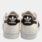 Original Adidas White/Black Leather And Rubber Cap Toe Superstar Low Top Sneakers Size 42 2/3