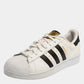 Original Adidas White/Black Leather And Rubber Cap Toe Superstar Low Top Sneakers Size 42 2/3