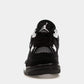 Original Air Jordan Black Jordan 4 Retro White Thunder Sneaker Size EU 41 (Never Used)