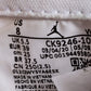 Original Air Jordan White Leather Jordan 3 Retro Laser Orange High Top Sneakers Size 39