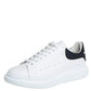 Original Alexander McQueen White Leather Larry Low Top Sneakers Size 45.5 (Never Used)