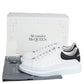 Original Alexander McQueen White Leather Larry Low Top Sneakers Size 45.5 (Never Used)