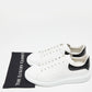 Original Alexander Mcqueen White Leather Oversized Low Top Sneakers Size 45 (Never Used)