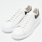 Original Alexander Mcqueen White Leather Oversized Low Top Sneakers Size 45 (Never Used)