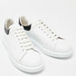 Original Alexander Mcqueen White Leather Oversized Low Top Sneakers Size 45 (Never Used)