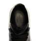 Original Alexander McQueen Black/White Leather Larry Low Top Sneakers Size 43