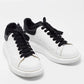 Original Alexander McQueen White Leather Oversized Sneakers Size 41