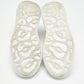 Original Alexander McQueen White Leather Larry Sneakers Size 42.5