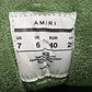 Original Amiri White/Green Leather and Mesh MA1 Lace Up Sneakers Size 40 (Never Used)