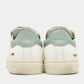 Original Axel Arigato White Leather and Suede Clean 90 Sneakers Size 40