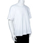 Original Balenciaga White Logo Print Cotton Oversized T-Shirt L