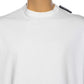 Original Balenciaga White Cotton Short Sleeve Oversized T-Shirt XS