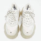 Original Balenciaga White Mesh and Leather Triple S Clear Low-Top Sneakers Size 41