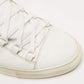 Original Balenciaga White Leather Arena High Top Sneakers Size 41