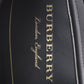 Original Burberry Black/Yellow Leather Bedmoore Fringe Detail Penny Loafers Size 44 (Never Used)