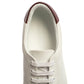 Original Burberry White Perforated Leather Albert Low Top Sneakers Size 46 (Never Used)