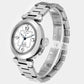 Original Cartier Pasha C Big Date Midsize Steel White Dial Mens Watch W31055M7