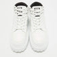 Original Dior White Nylon and Patent Leather D-Player Sneakers Size 39.5