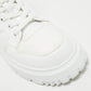 Original Dior White Nylon and Patent Leather D-Player Sneakers Size 39.5