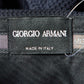 Original Giorgio Armani Black Textured Stretch Wool Blend Trousers M