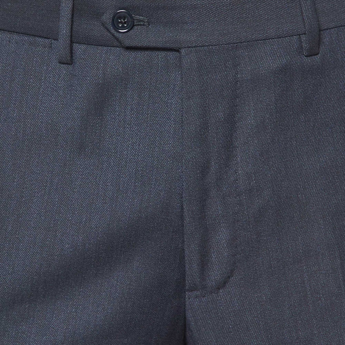 Original Giorgio Armani Black Wool Tailored Trousers M