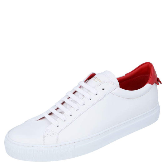 Original Givenchy White/Red Leather Urban Street  Sneakers Size EU 43 (Never Used)