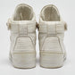 Original Givenchy White Leather Tyson High Top Sneakers Size 44