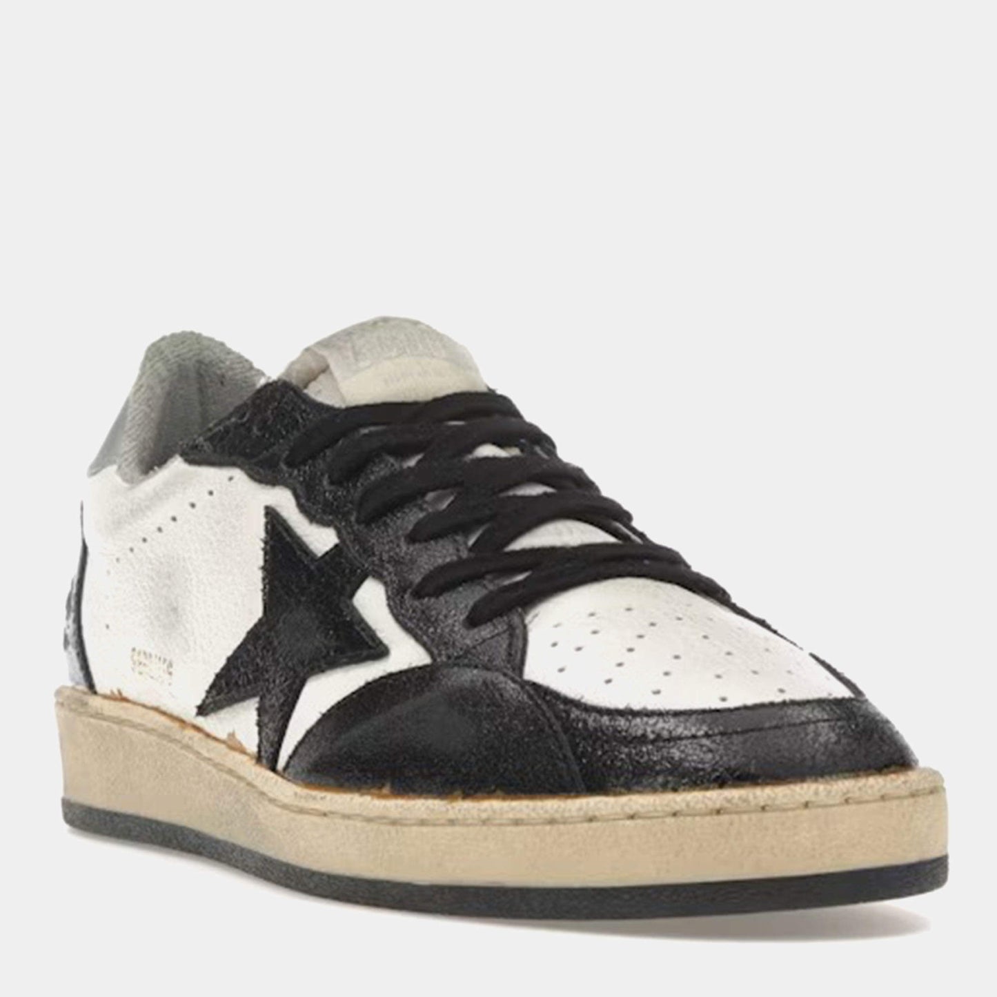 Original Golden Goose Black/White/Grey/Royal Golden Goose Ball-Star Sneaker Size EU 41 (Never Used)