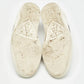 Original Gucci White Leather Wolf Print Ace Sneakers Size 44.5