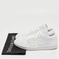 Original Air Jordans White Leather Jordan 1 Low Sneakers Size 40