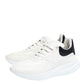 Original Alexander McQueen White/Black Leather Larry Low Top Sneakers Size 46 (Never Used)