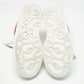 Original Alexander McQueen White Leather Oversized Sneakers Size 38