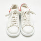 Original Alexander McQueen White Leather Oversized Sneakers Size 38