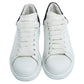 Original Alexander Mcqueen White Leather Oversized Low Top Sneakers Size 36.5