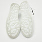 Original Alexander McQueen White Leather Larry Low Top Sneakers Size 40