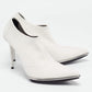 Original Alexander Wang White Leather Cara Booties Size 39.5 (Never Used)