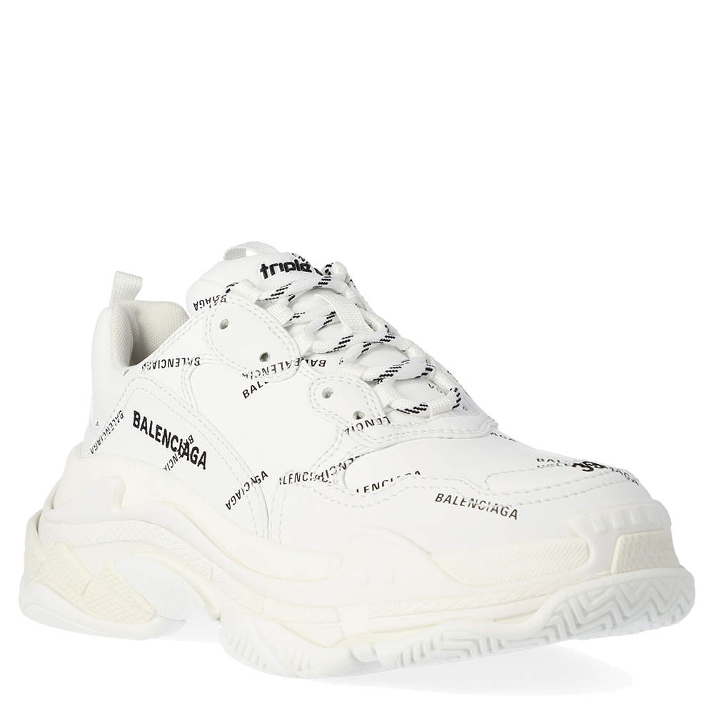 Original Balenciaga White Triple S Sneakers Size EU 35 (Never Used)