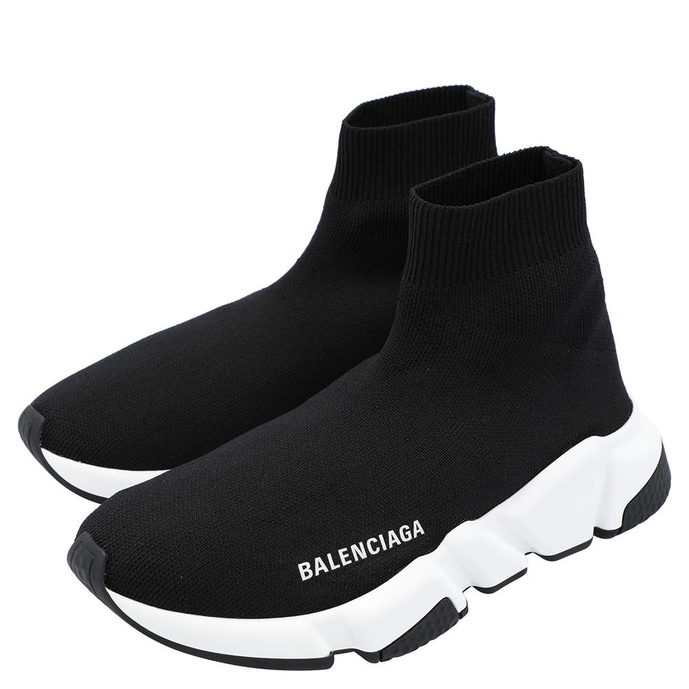 Original Balenciaga Black/White Speed Sneakers Size EU 38 (Never Used)