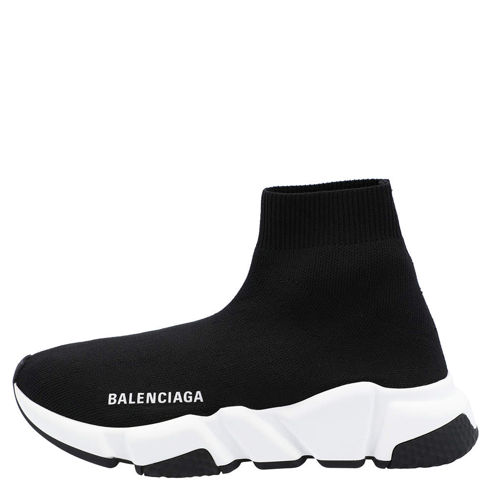 Original Balenciaga Black/White Speed Sneakers Size EU 38 (Never Used)