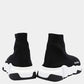 Original Balenciaga Black/White Speed Recycled Sneakers Size EU 39 (Never Used)